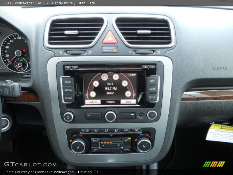 Controls of 2012 Eos Lux
