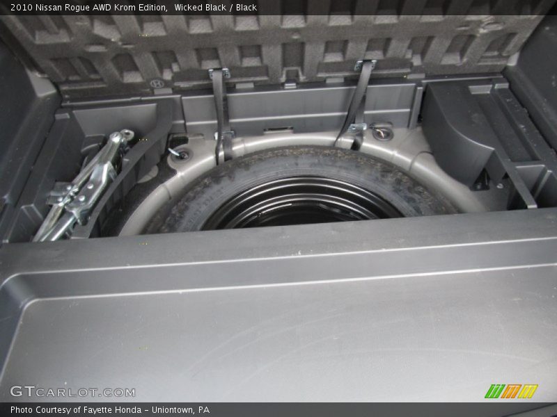 Wicked Black / Black 2010 Nissan Rogue AWD Krom Edition