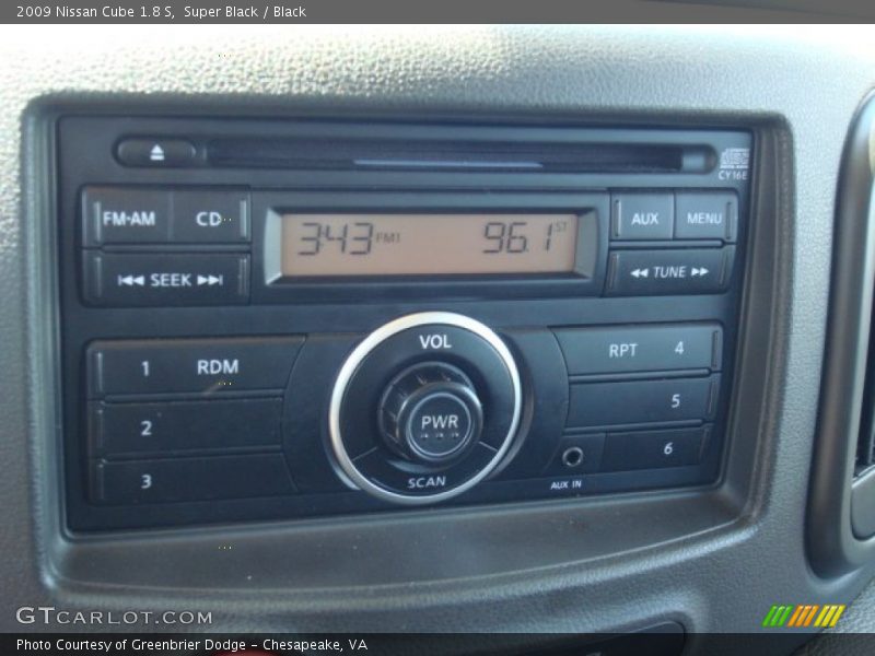 Super Black / Black 2009 Nissan Cube 1.8 S