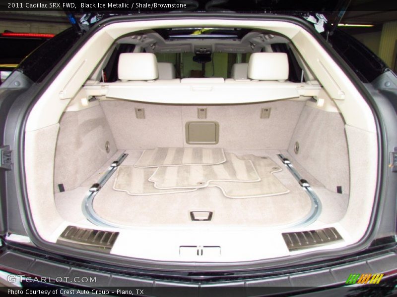 Black Ice Metallic / Shale/Brownstone 2011 Cadillac SRX FWD