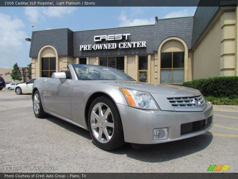 Light Platinum / Ebony 2006 Cadillac XLR Roadster