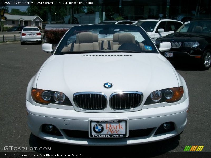 Alpine White / Sand 2004 BMW 3 Series 325i Convertible