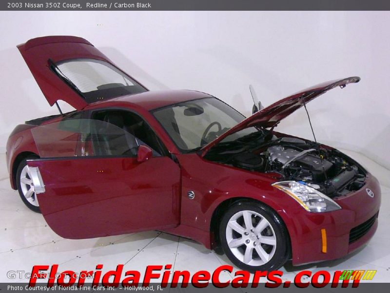 Redline / Carbon Black 2003 Nissan 350Z Coupe