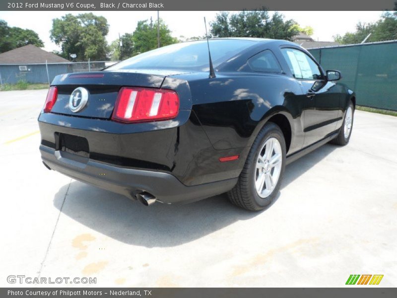 Black / Charcoal Black 2012 Ford Mustang V6 Coupe