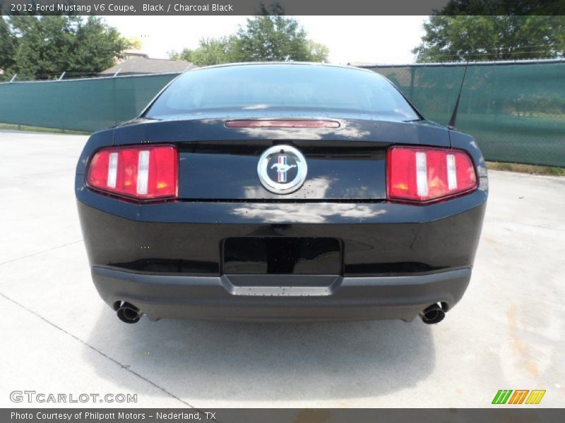 Black / Charcoal Black 2012 Ford Mustang V6 Coupe