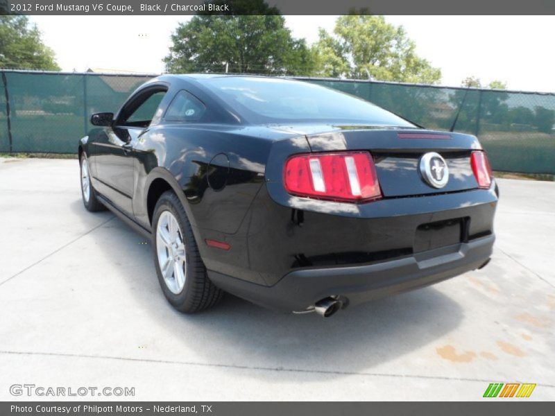 Black / Charcoal Black 2012 Ford Mustang V6 Coupe
