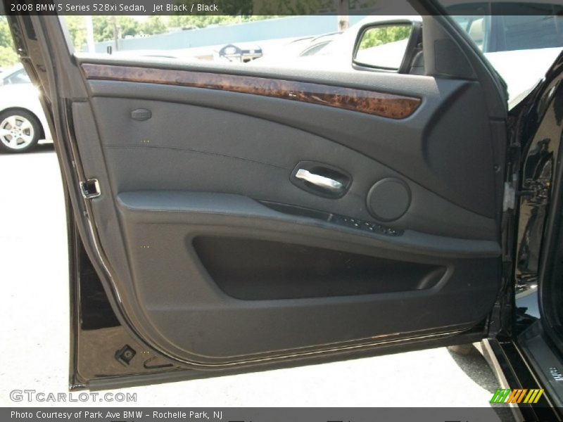 Jet Black / Black 2008 BMW 5 Series 528xi Sedan