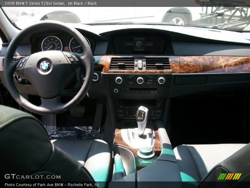 Jet Black / Black 2008 BMW 5 Series 528xi Sedan