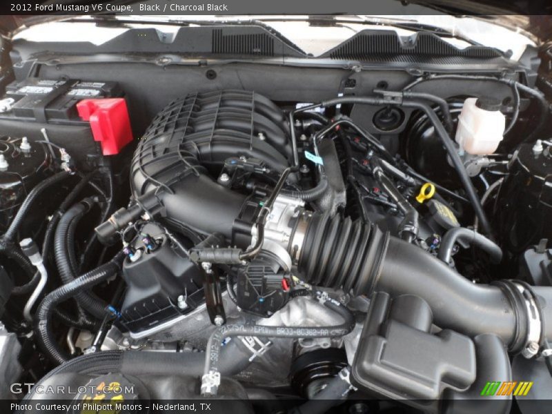 2012 Mustang V6 Coupe Engine - 3.7 Liter DOHC 24-Valve Ti-VCT V6