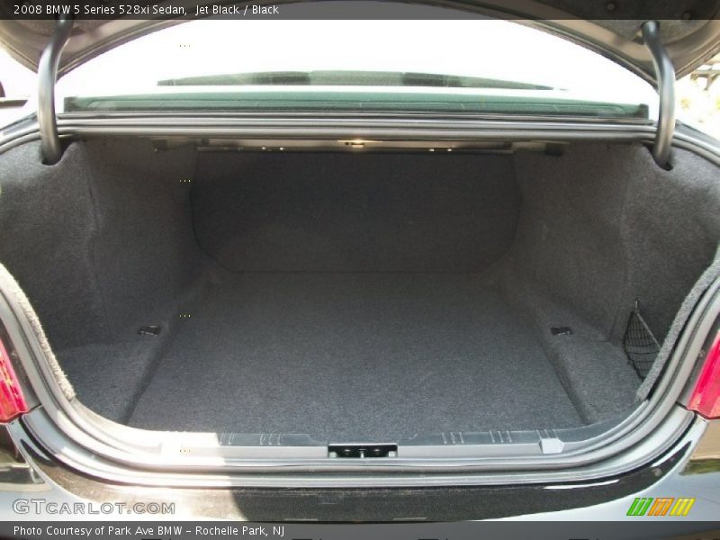 Jet Black / Black 2008 BMW 5 Series 528xi Sedan