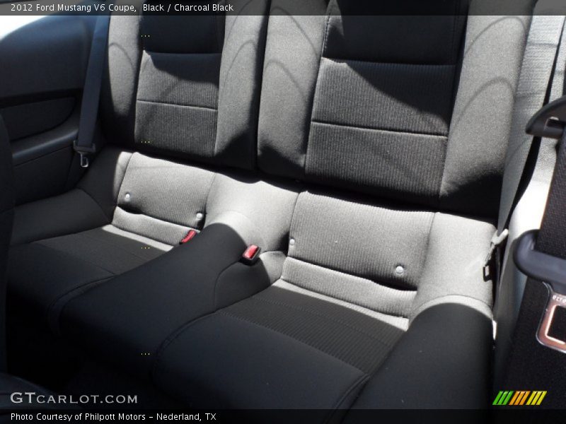Black / Charcoal Black 2012 Ford Mustang V6 Coupe