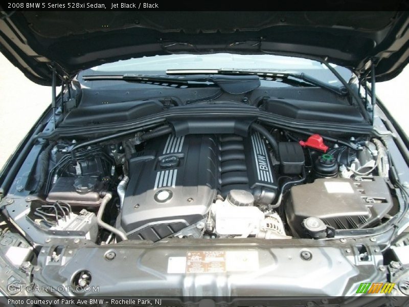 Jet Black / Black 2008 BMW 5 Series 528xi Sedan