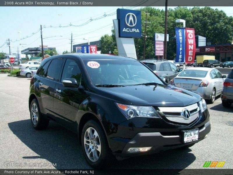 Formal Black / Ebony 2008 Acura MDX Technology