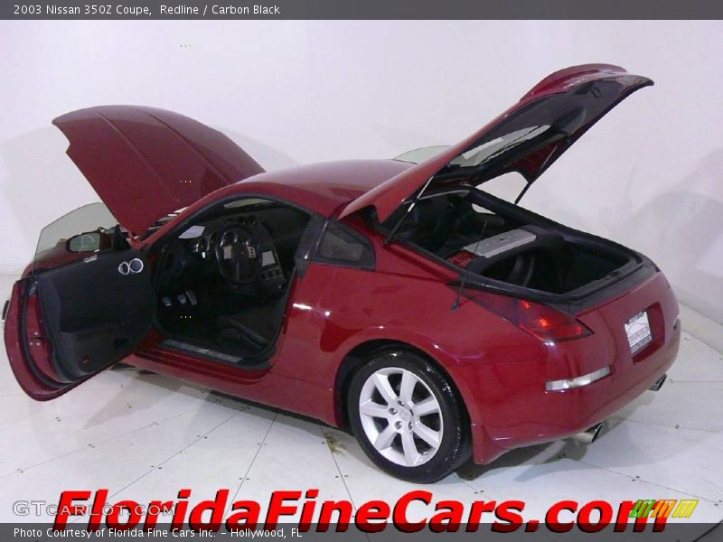 Redline / Carbon Black 2003 Nissan 350Z Coupe