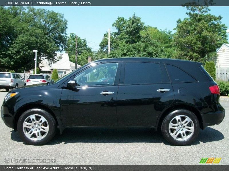 Formal Black / Ebony 2008 Acura MDX Technology