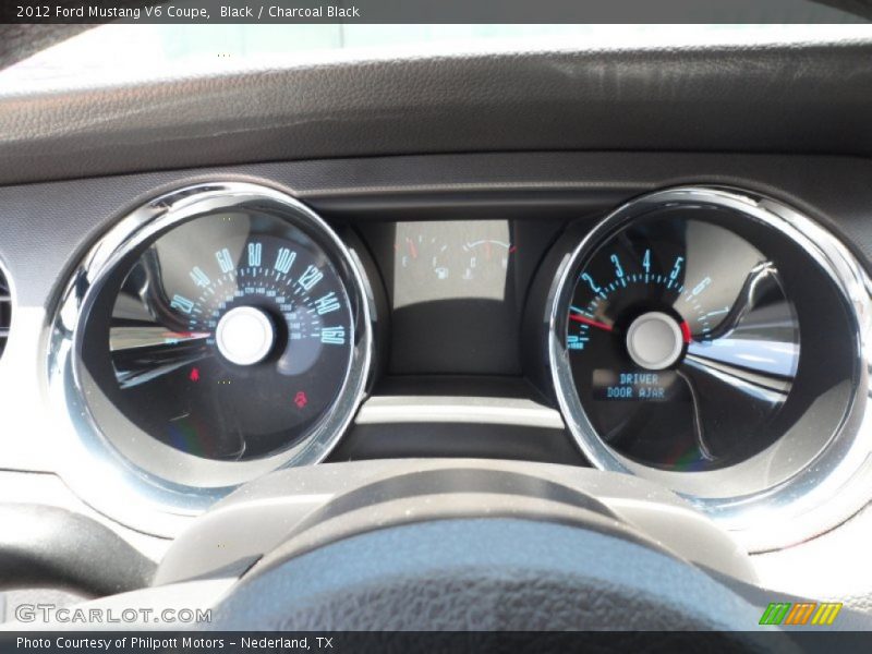 Black / Charcoal Black 2012 Ford Mustang V6 Coupe