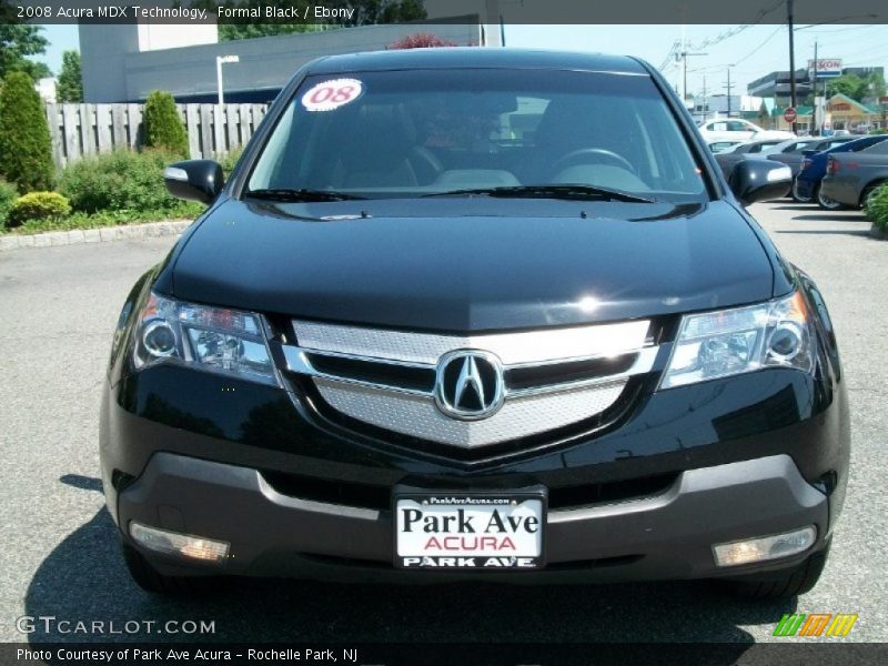 Formal Black / Ebony 2008 Acura MDX Technology