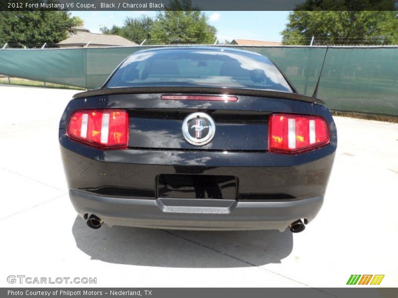 Black / Charcoal Black 2012 Ford Mustang V6 Coupe