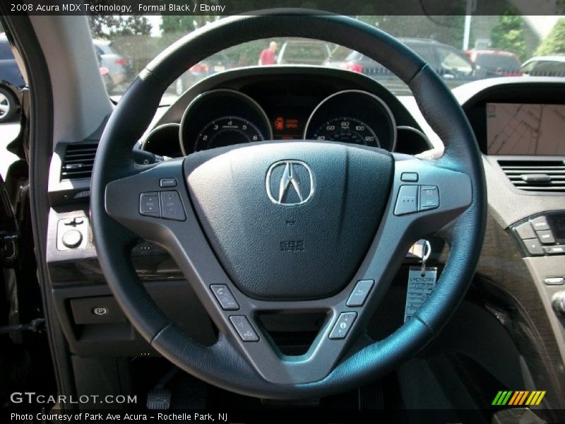 Formal Black / Ebony 2008 Acura MDX Technology