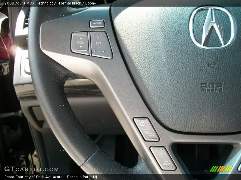 Formal Black / Ebony 2008 Acura MDX Technology