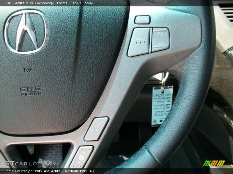 Formal Black / Ebony 2008 Acura MDX Technology