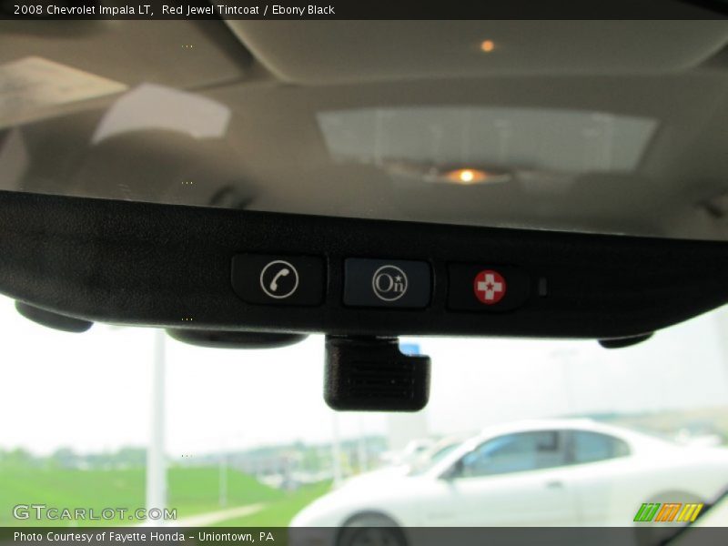 Red Jewel Tintcoat / Ebony Black 2008 Chevrolet Impala LT