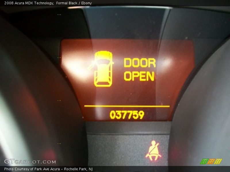 Formal Black / Ebony 2008 Acura MDX Technology