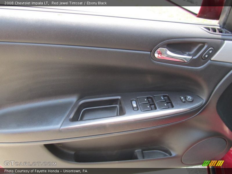 Red Jewel Tintcoat / Ebony Black 2008 Chevrolet Impala LT