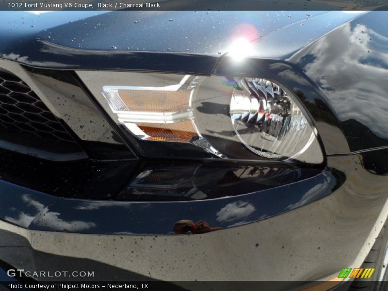 Black / Charcoal Black 2012 Ford Mustang V6 Coupe