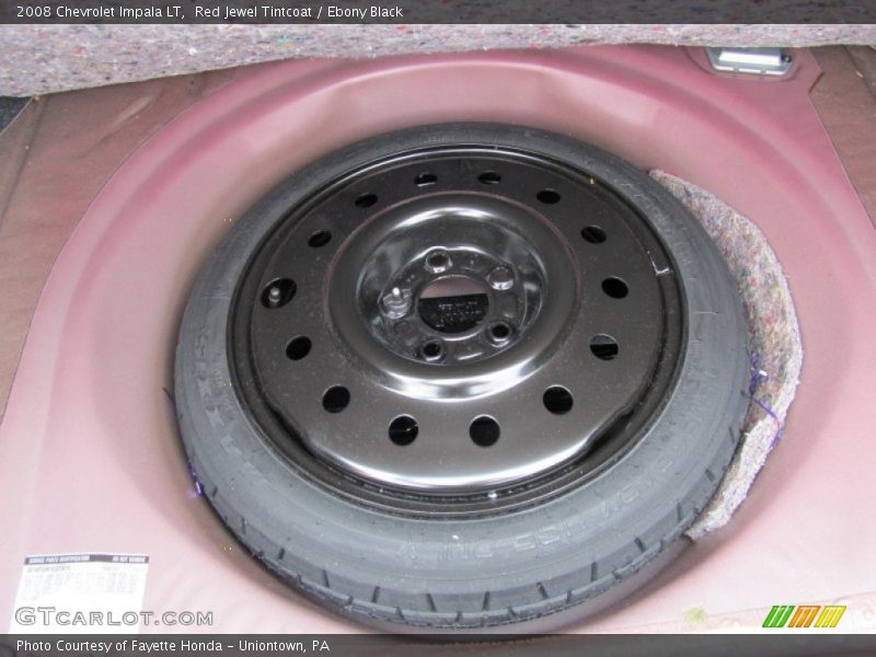 Red Jewel Tintcoat / Ebony Black 2008 Chevrolet Impala LT