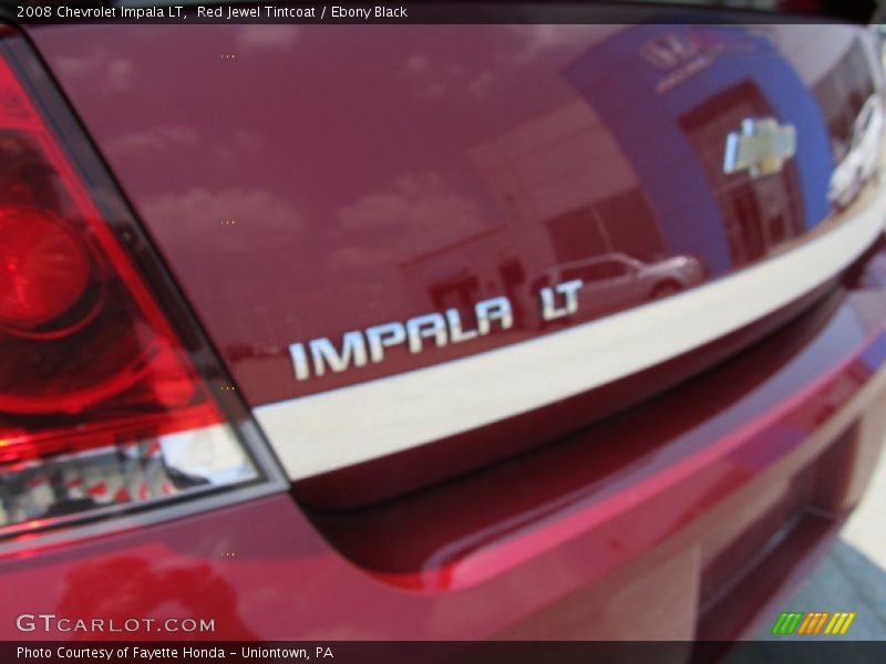 Red Jewel Tintcoat / Ebony Black 2008 Chevrolet Impala LT