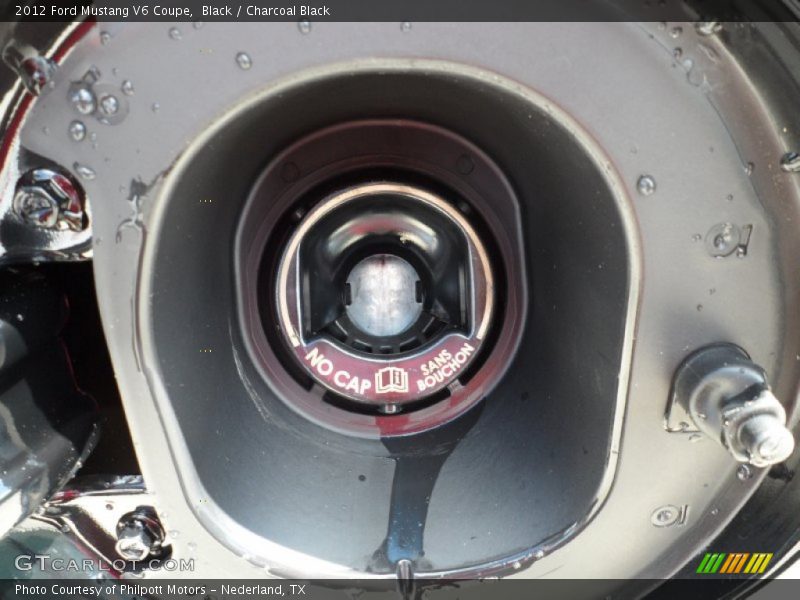 Black / Charcoal Black 2012 Ford Mustang V6 Coupe
