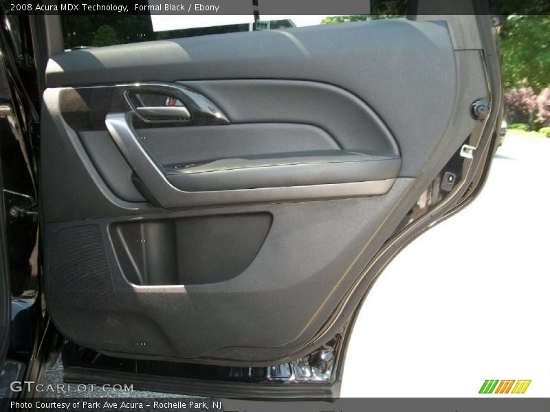 Formal Black / Ebony 2008 Acura MDX Technology