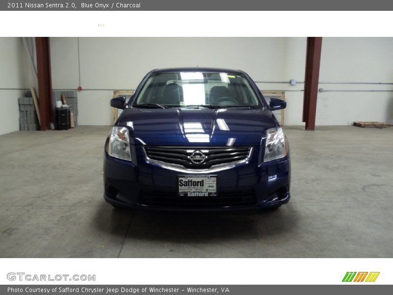 Blue Onyx / Charcoal 2011 Nissan Sentra 2.0