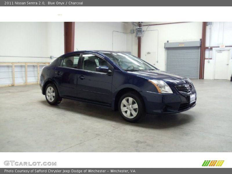 Blue Onyx / Charcoal 2011 Nissan Sentra 2.0