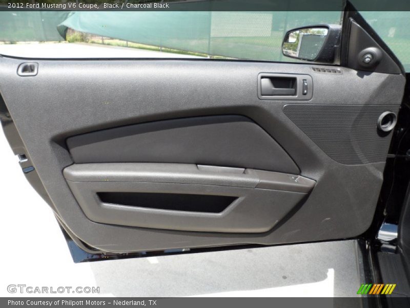 Black / Charcoal Black 2012 Ford Mustang V6 Coupe