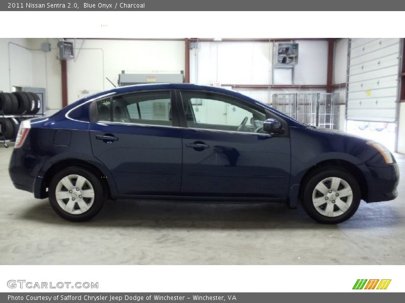 Blue Onyx / Charcoal 2011 Nissan Sentra 2.0