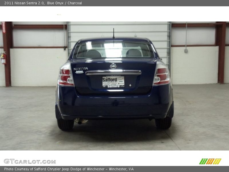 Blue Onyx / Charcoal 2011 Nissan Sentra 2.0
