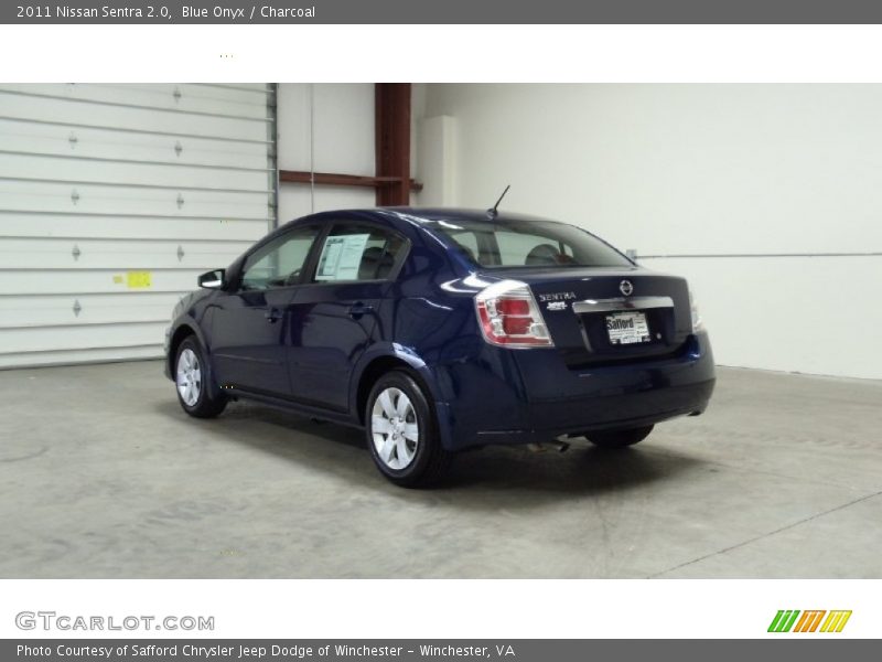 Blue Onyx / Charcoal 2011 Nissan Sentra 2.0