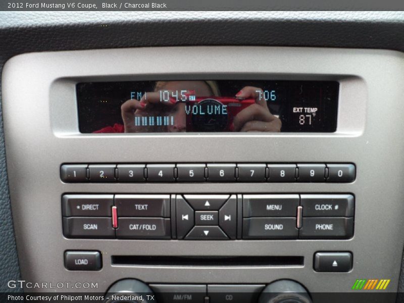Black / Charcoal Black 2012 Ford Mustang V6 Coupe