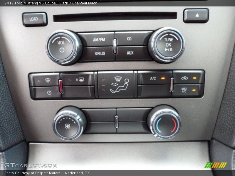 Black / Charcoal Black 2012 Ford Mustang V6 Coupe