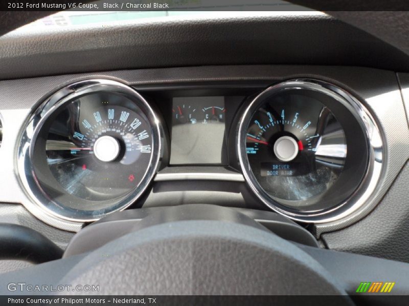 Black / Charcoal Black 2012 Ford Mustang V6 Coupe