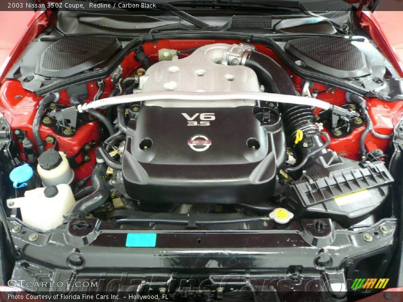 Redline / Carbon Black 2003 Nissan 350Z Coupe