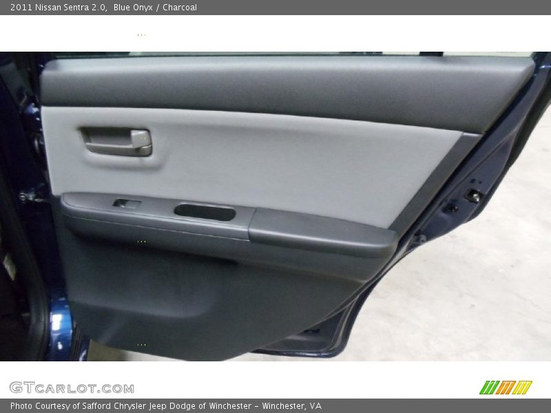Blue Onyx / Charcoal 2011 Nissan Sentra 2.0