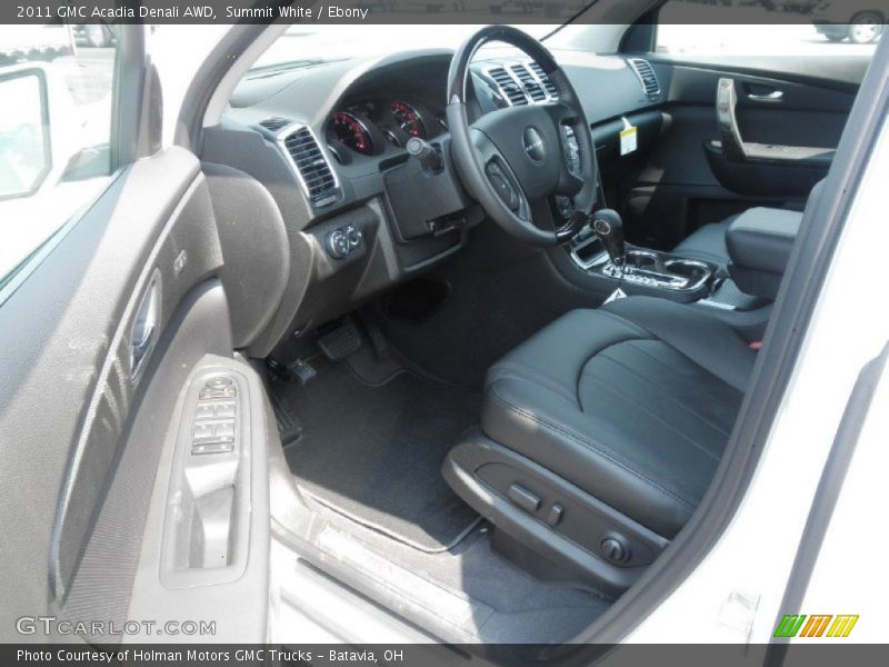 Summit White / Ebony 2011 GMC Acadia Denali AWD