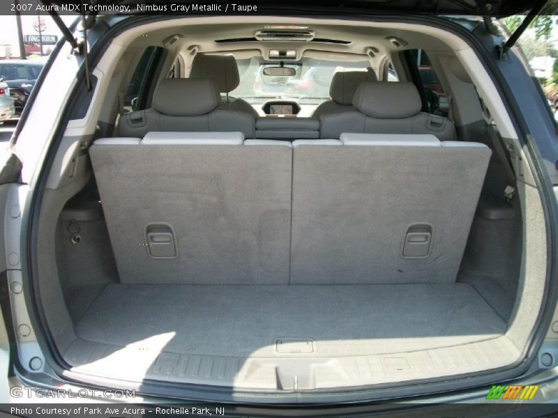 Nimbus Gray Metallic / Taupe 2007 Acura MDX Technology