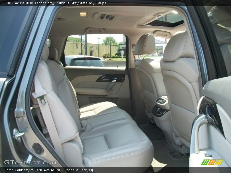 Nimbus Gray Metallic / Taupe 2007 Acura MDX Technology