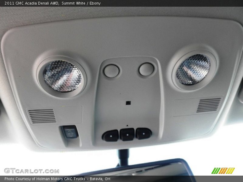 Summit White / Ebony 2011 GMC Acadia Denali AWD