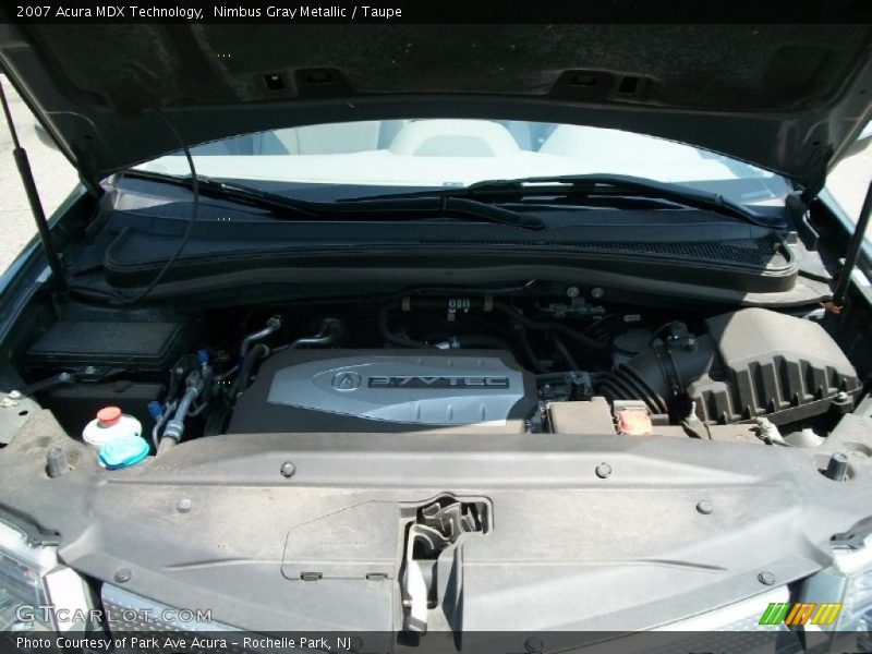 Nimbus Gray Metallic / Taupe 2007 Acura MDX Technology