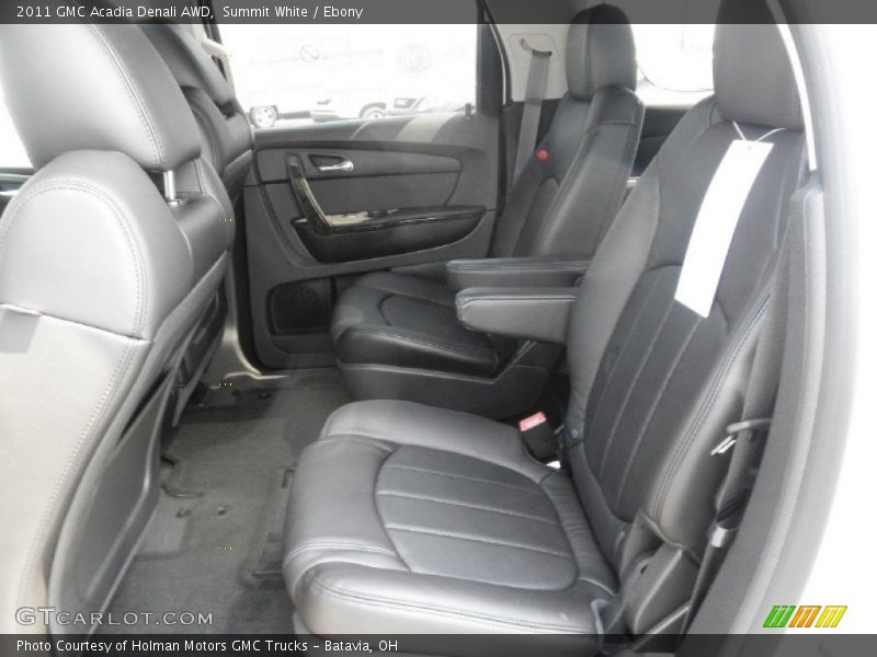 Summit White / Ebony 2011 GMC Acadia Denali AWD